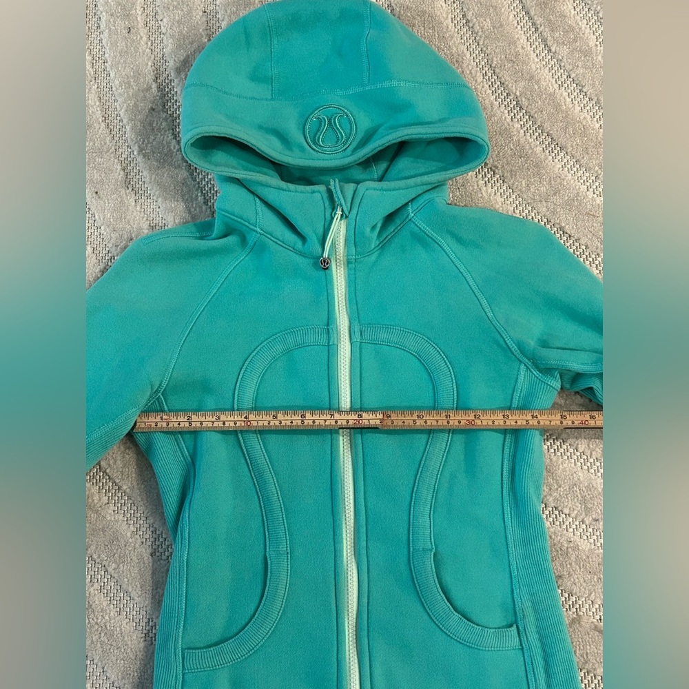 Lululemon Scuba Hoodie II in Bali Breeze/Fresh Teal - Size 2 - Picture 15 of 15